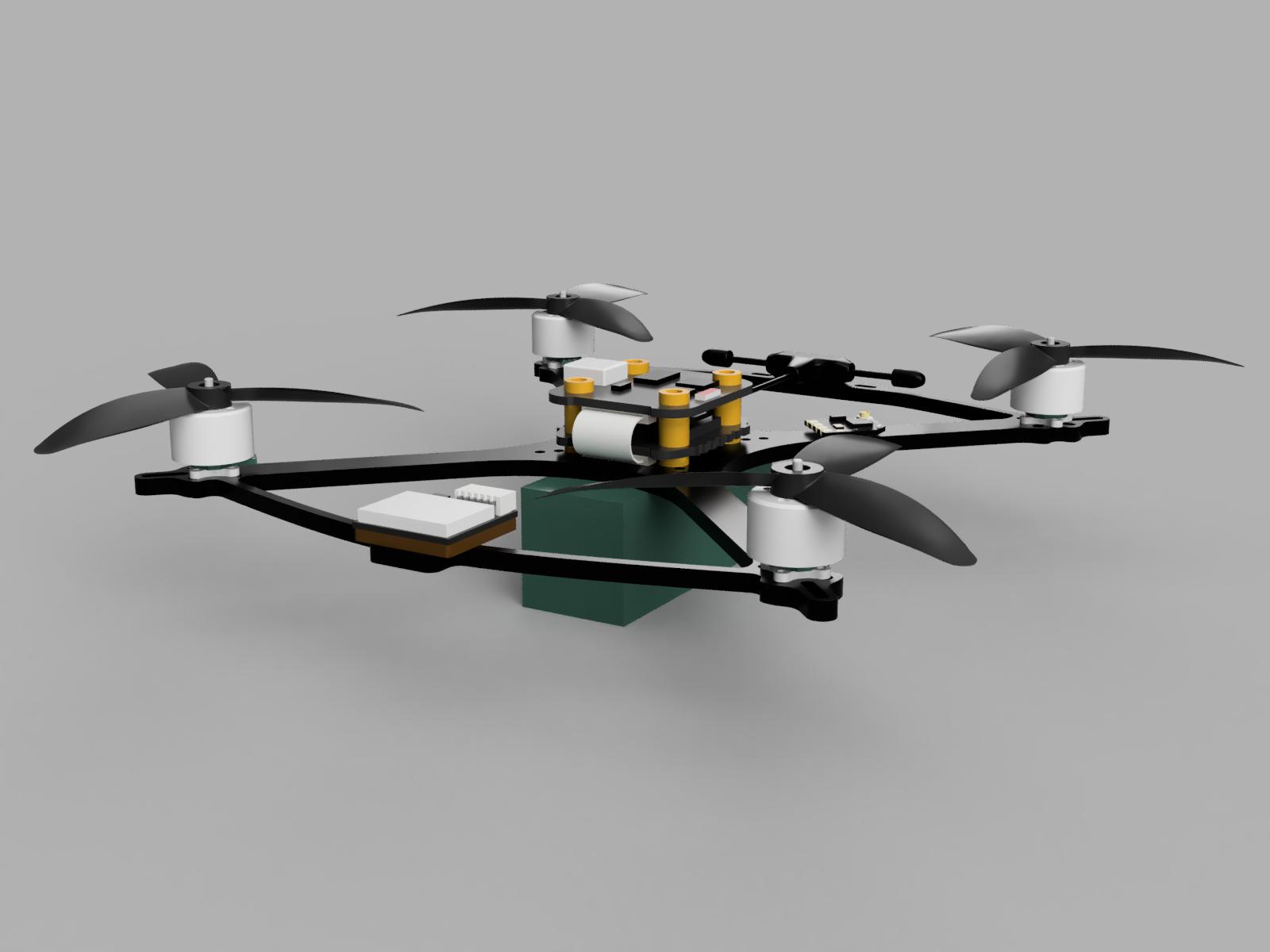 Enlarge the Thunderdome UAV model render